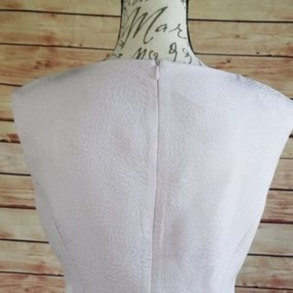 NWT Anne Klein Lavender Flower Fit Flare Pockets - Picture 6 of 7